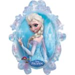 30" Μπαλόνι Καθρέπτης Frozen Elsa και Anna