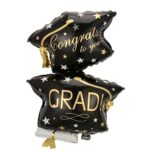 31″ Μπαλόνι Καπέλα Αποφοίτησης Congrats to you