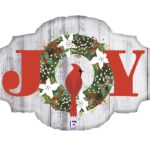32" Μπαλόνι Ρουστίκ Πινακίδα "Joy"