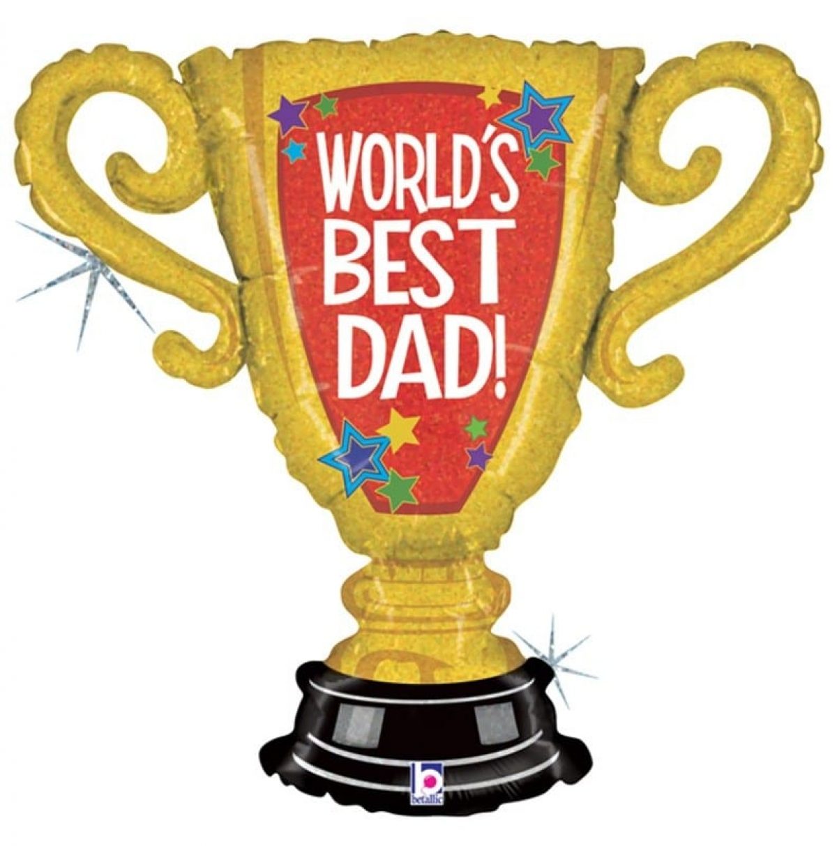 33_-mpaloni-worlds-best-dad-kipello_1 33" Μπαλόνι World's Best Dad Κύπελλο - Image 1