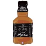 34'' Μπαλόνι μπουκάλι Ουίσκι "Aged to Perfection"