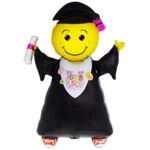 35″ Μπαλόνι Απόφοιτος Emoji φιγούρα