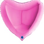 36" Μπαλόνι Φούξια Καρδιά