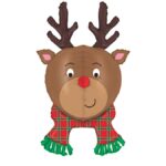 39" Μπαλόνι Χριστουγεννιάτικο 3D Τάρανδος