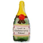 40" Μπαλόνι μπουκάλι σαμπάνιας Let's Celebrate Now