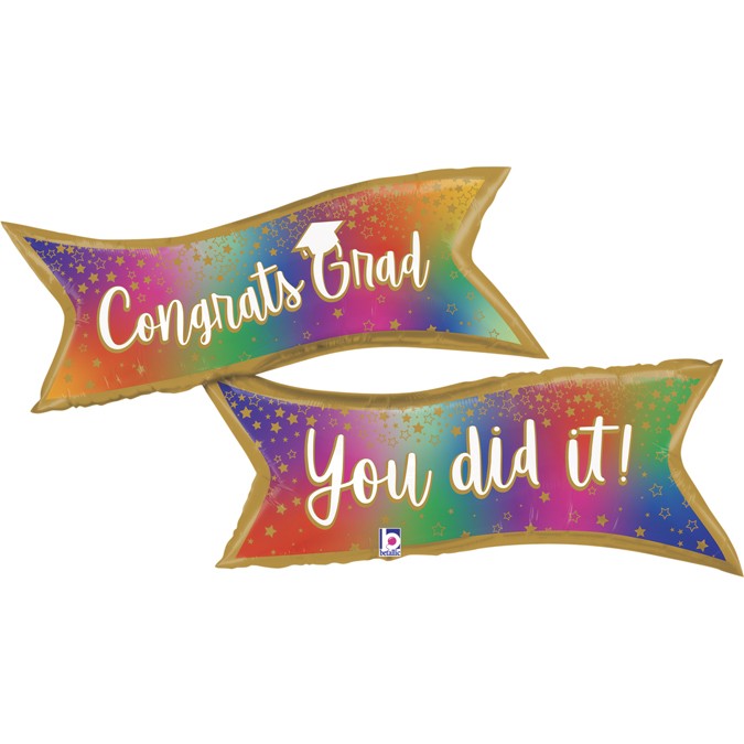 49_-mpaloni-banner-apophoitisis-_you-did-it__1 49" Μπαλόνι Banner Αποφοίτησης "You Did It" - Image 1