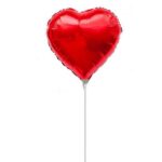 9'' Μπαλόνι κόκκινη καρδούλα