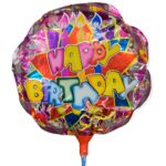 9" Μπαλονάκι Γενεθλίων με κεράκια
