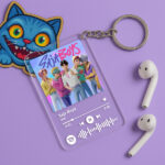 Plexi Μπρελόκ K-Pop Demon Hunters Saja Boys Με Τραγούδι