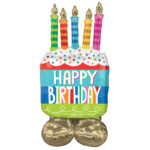 Airloonz Τεράστιο Μπαλόνι Τούρτα ''Happy Birthday''