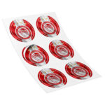 Αυτοκόλλητα Ολυμπιακός (6 τεμ)