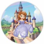 Αυτοκόλλητα Πριγκίπισσα Σοφία (6 τεμ)