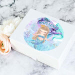 Αυτοκόλλητα με θέμα Γοργόνα (6 τεμ)