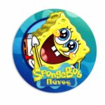 Αυτοκόλλητα Μπόμπ Σφουγγαράκης (6 τεμ)