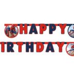 Banner "Happy Birthday" Spiderman