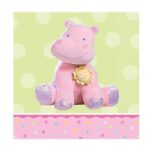 Χαρτοπετσέτες με ροζ Ιπποπόταμο (16 τεμ)