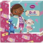 Χαρτοπετσέτες πάρτυ Η μικρή Γιατρός (20 τεμ)