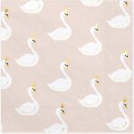Χαρτοπετσέτες πάρτυ Κύκνος (20 τεμ)