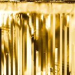 Χρυσή διακοσμητική Γιρλάντα 4μ