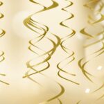 Διακοσμητικά οροφής Χρυσά (5 τεμ)