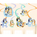 Διακοσμητικά Oροφής Swirl - Bluey (6 τεμ)