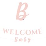 Διακοσμητική Γιρλάντα- Welcome Baby Ροζ 3m