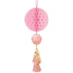 Διακοσμητικό οροφής Κυψέλη με ουρά Oh Baby Girl 75 cm