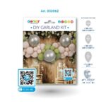 DIY Γιρλάντα με Μπαλόνια Λαδί (65 τεμ)