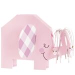 Επιτραπέζιο διακοσμητικό Ελεφαντάκι ροζ