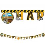 Γιρλάντα Γενεθλίων Μπουλντόζες 200cm