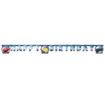 Γιρλάντα Happy Birthday Cars (200 cm)