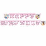 Γιρλάντα Happy Birthday Πριγκίπισσες Disney 2.4 m