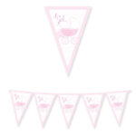 Τριγωνικά Σημαιάκια - It's A Girl (3m)