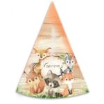 Καπελάκι πάρτυ Ζώα του Δάσους (4 τεμ)