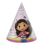 Καπελάκια πάρτυ Gabby's Dollhouse (6 τεμ)