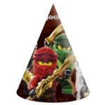 Καπελάκια πάρτυ Lego Ninjago (6 τεμ)