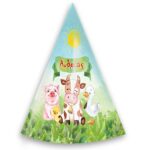 Καπελάκια πάρτυ Ζώα Φάρμας (4 τεμ)