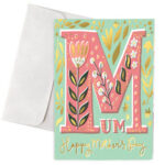 Κάρτα Γιορτή Μητέρας "Happy Mother's Day Gold Details"