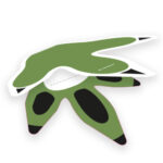 Καρτελάκια πατούσα Δεινοσαύρου (8 τεμ)