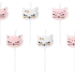 Κεράκια γενεθλίων Γατούλα (6 τεμ)