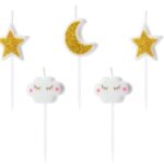 Κεράκια γενεθλίων Little Star (5 τμχ)