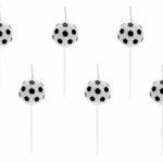 Κεράκια Ποδόσφαιρο (6 τεμ)