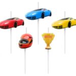 Κεράκια τούρτας Αυτοκίνητα Ράλλυ (5 τεμ)