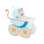 Κουτάκι γαλάζιο Καροτσάκι (10 τεμ)