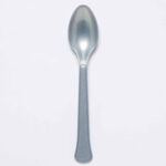 Κουταλάκια ασημί Graphite (24 τεμ)