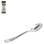 Πλαστικά Κουταλάκια Ασημί - Μεταλλική Όψη (10 τεμ)