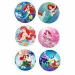 Κονκάρδες Μικρή Γοργόνα (6 τεμ)