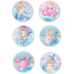 Κονκάρδες Γοργόνα (6 τεμ)