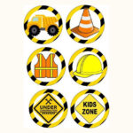 Σετ κονκάρδες Under Construction (6 τμχ)