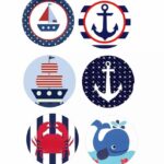 Κονκάρδες Ναυτικό (6 τεμ)